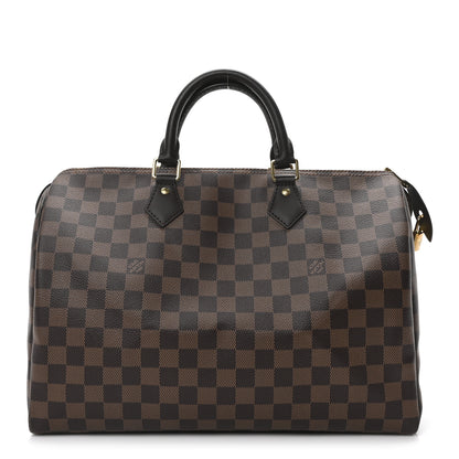 Louis Vuitton Damier Ebene Speedy 35 1 of 9