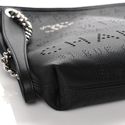 Chanel Calfskin Eyelets Clutch Black 8 of 11