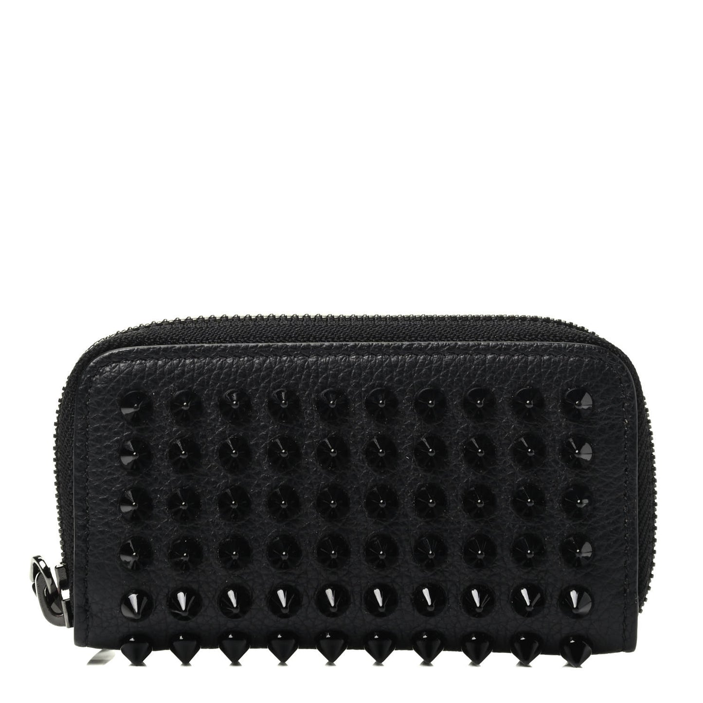 Calfskin Spiked Panettone Keyring Black