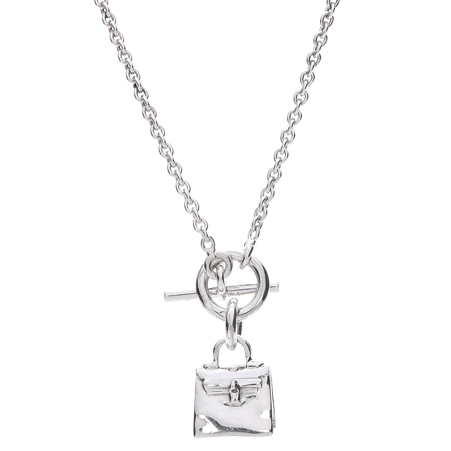 Sterling Silver Kelly Charm Pendant Necklace