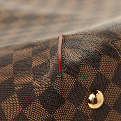 Louis Vuitton Damier Ebene Caissa Hobo Cherry 11 of 17