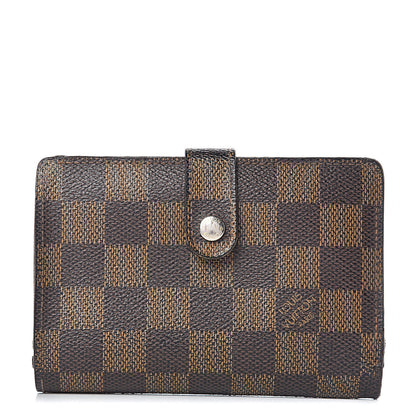 Louis Vuitton Damier Ebene French Purse Wallet 1 of 13
