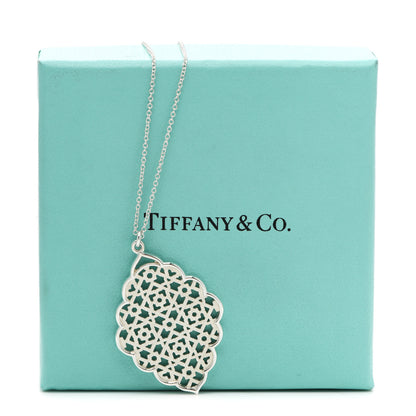 Tiffany Sterling Silver Paloma Picasso Marrakesh Pendant Necklace 6 of 6