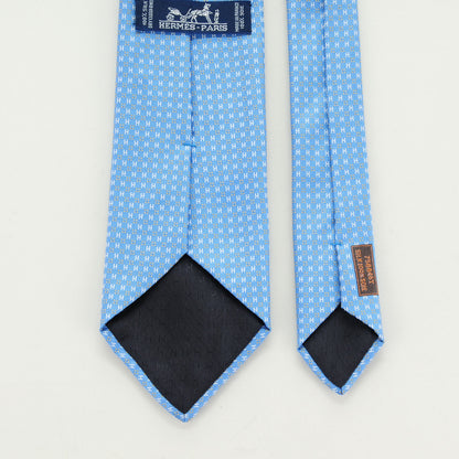 Hermes Silk Heavy Twill Mens Neck Tie 3 of 6