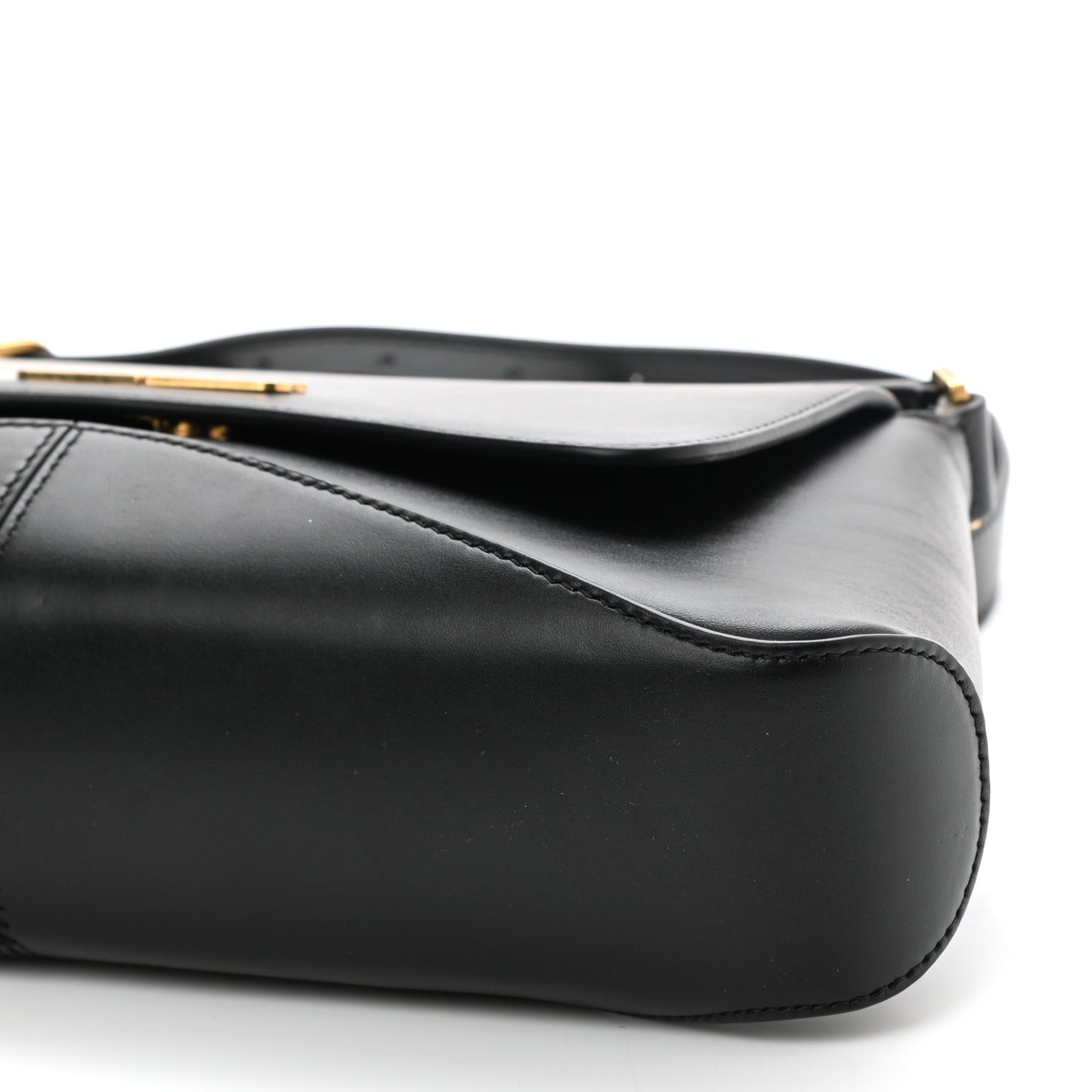 Box Calfskin Medium XX Flap Bag Black