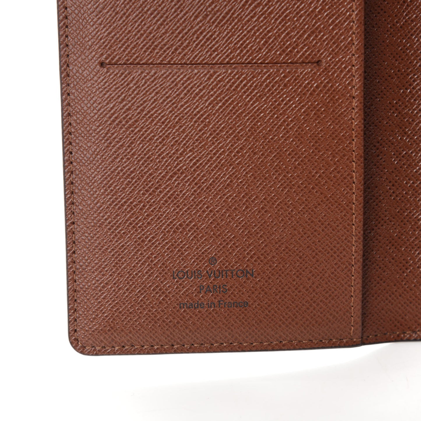 Monogram Pocket Agenda Cover