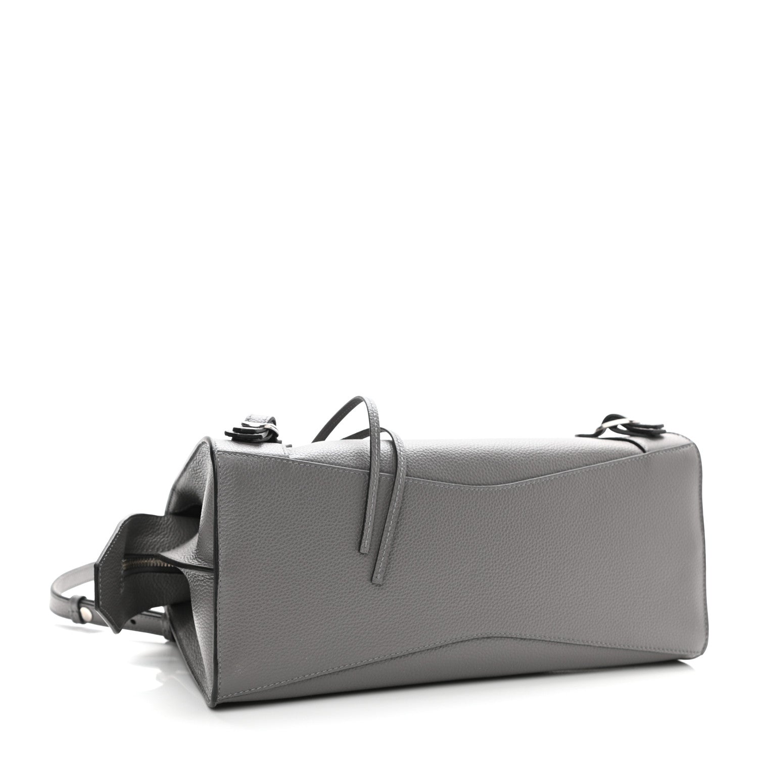 Balenciaga Grained Calfskin Neo Classic Silver Hardware S City Dark Grey 4 of 10