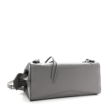 Balenciaga Grained Calfskin Neo Classic Silver Hardware S City Dark Grey 4 of 10