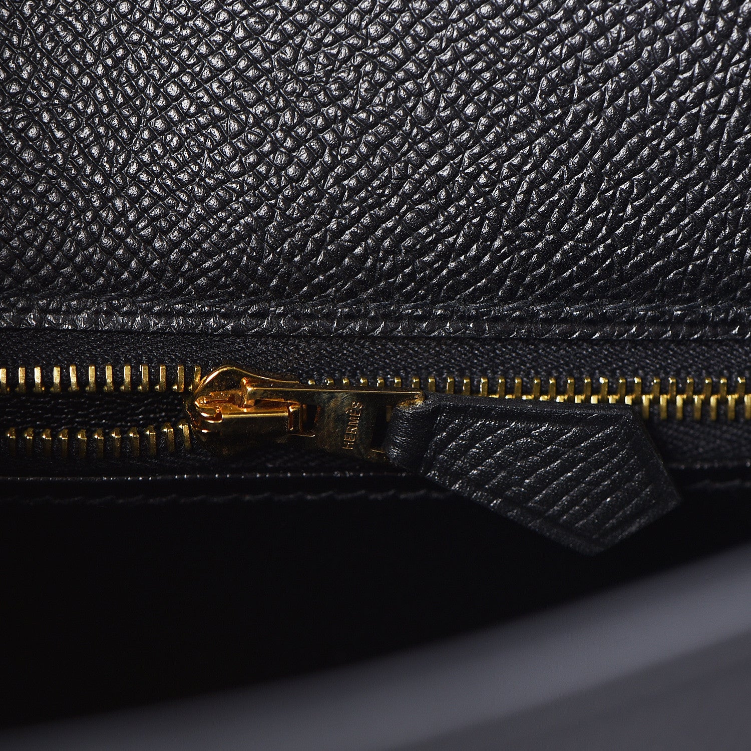 Hermes Epsom Kelly Sellier 28 Black 9 of 34