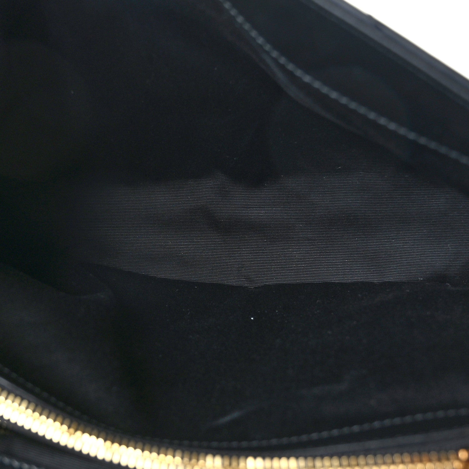 Saint Laurent Calfskin Y Quilted Monogram Medium Loulou Chain Satchel Black 5 of 9
