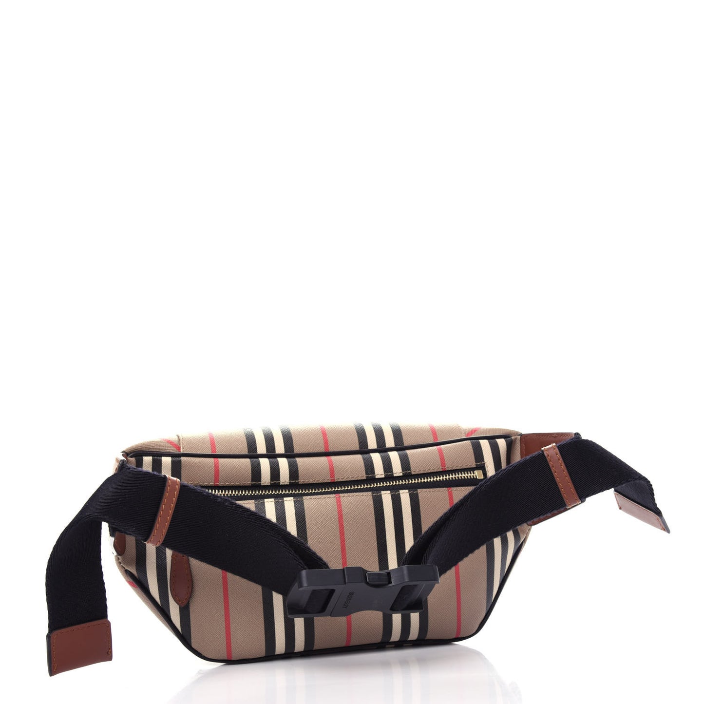 E-Canvas Icon Stripe Sonny Bum Bag Archive Beige
