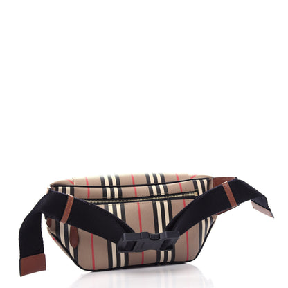 Burberry E-Canvas Icon Stripe Sonny Bum Bag Archive Beige 3 of 9