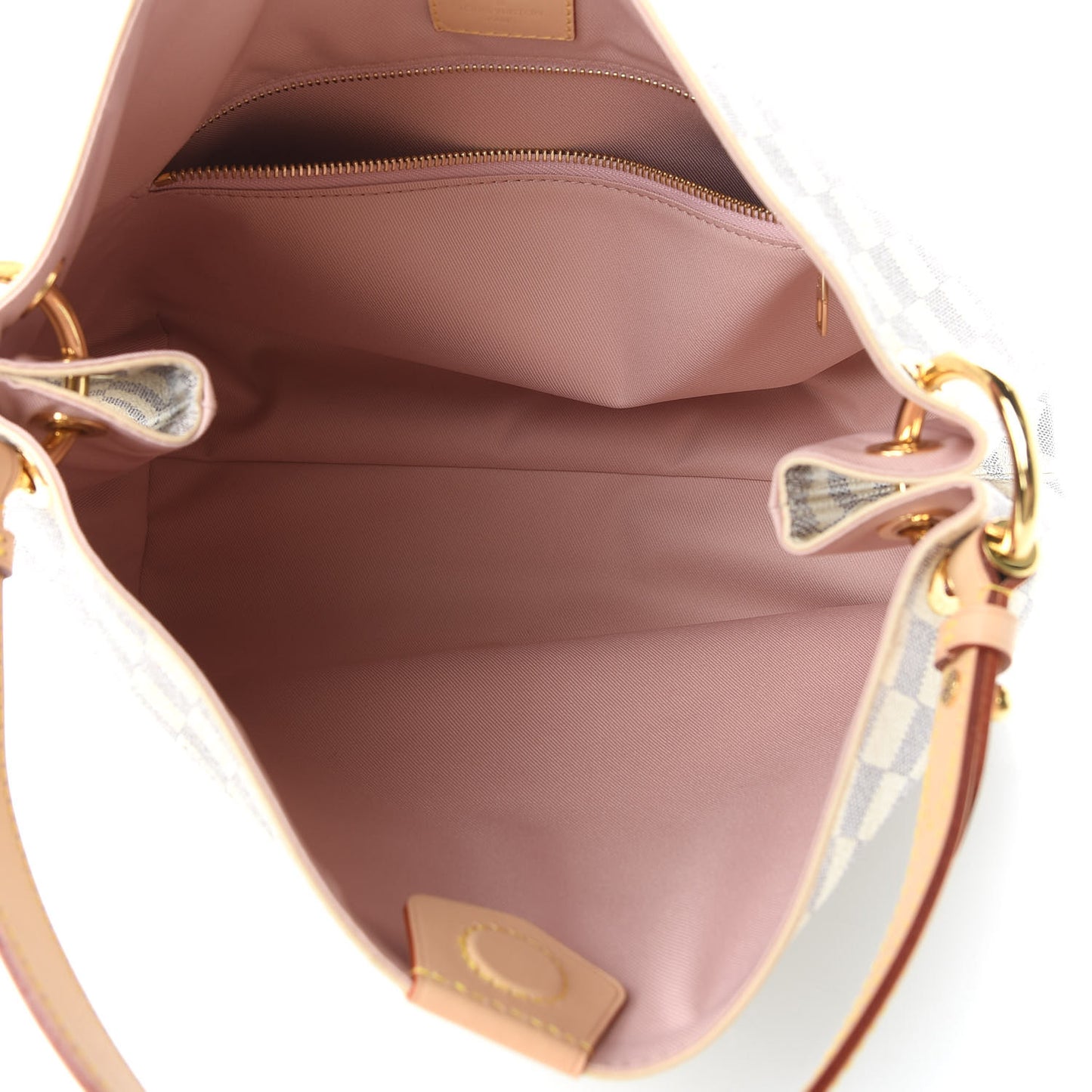 Damier Azur Graceful PM Rose Ballerine