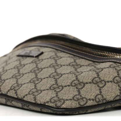 Gucci GG Supreme Monogram Belt Bag Dark Brown 9 of 9