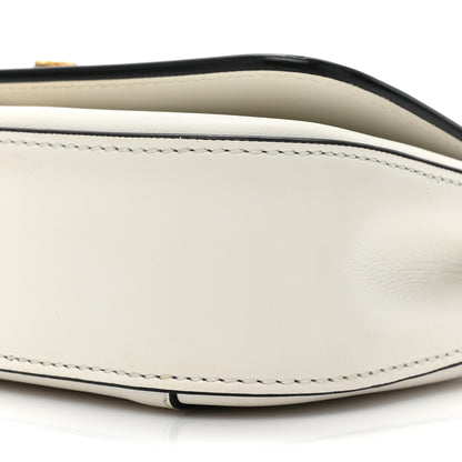 Versace Vitello Virtus Mini Chain Bag White 7 of 11