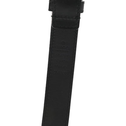 Gucci Calfskin Slim Studded Square Buckle Belt 105 42 Black 5 of 5