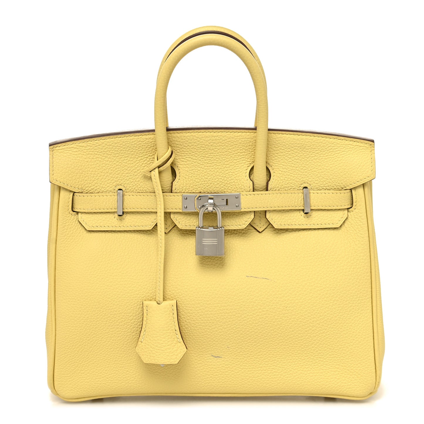 Togo Birkin 25 Jaune Poussin