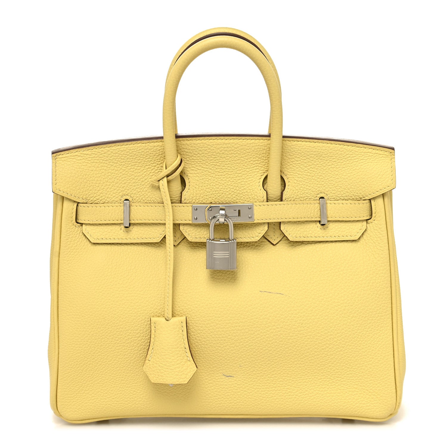 Hermes Togo Birkin 25 Jaune Poussin 1 of 13