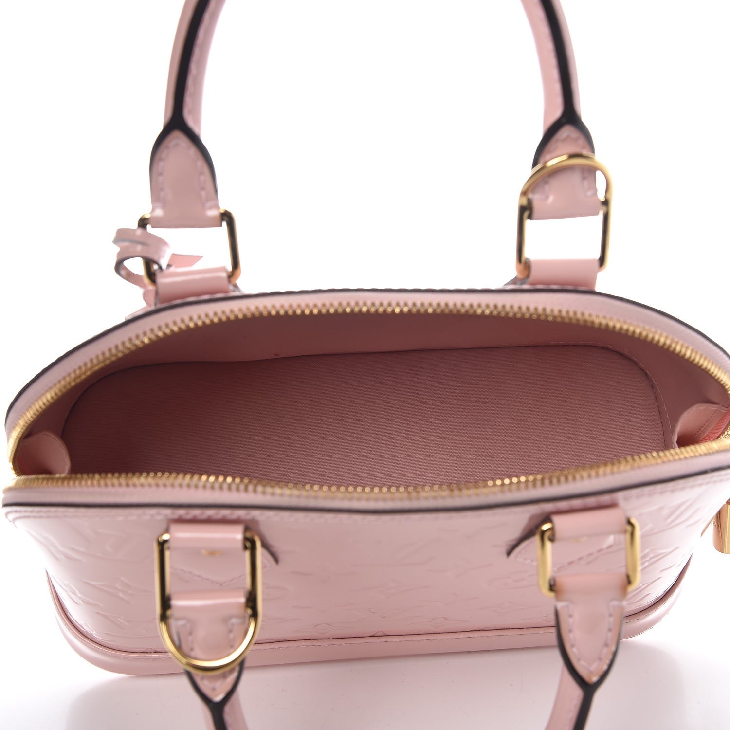 Louis Vuitton Vernis Alma BB Rose Ballerine 6 of 8