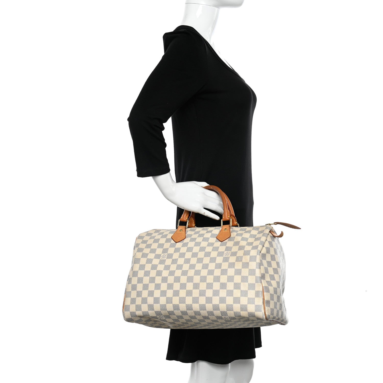Louis Vuitton Damier Azur Speedy 35 2 of 10