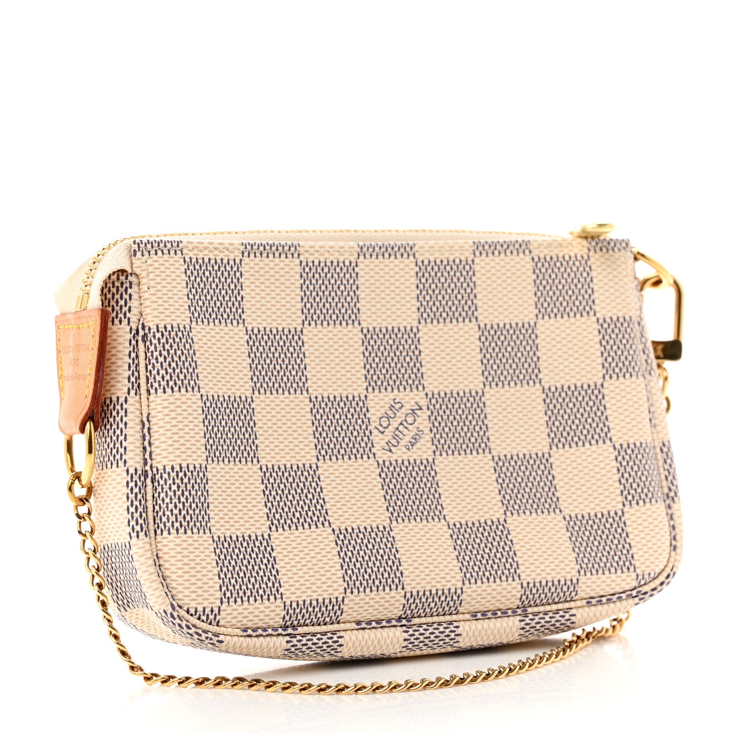 Louis Vuitton Damier Azur Mini Pochette Accessories 3 of 7
