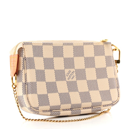 Louis Vuitton Damier Azur Mini Pochette Accessories 3 of 7