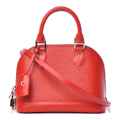 Louis Vuitton Epi Alma BB Coquelicot 1 of 12