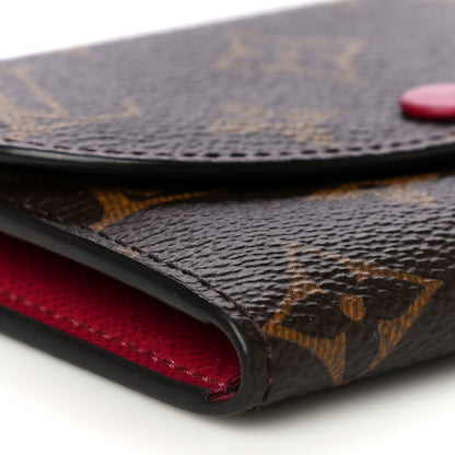 Louis Vuitton Monogram Rosalie Coin Purse Fuchsia 7 of 10