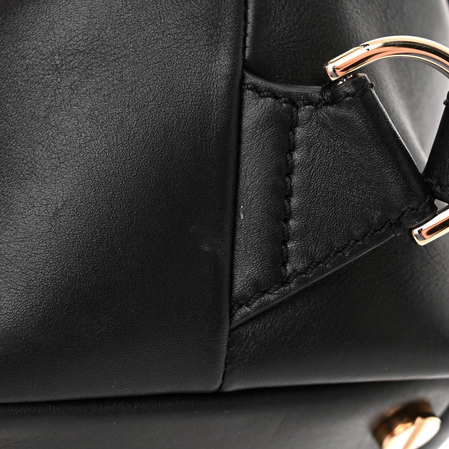 Valentino Garavani Vitello Rockstud Demilune Backpack Black 15 of 17