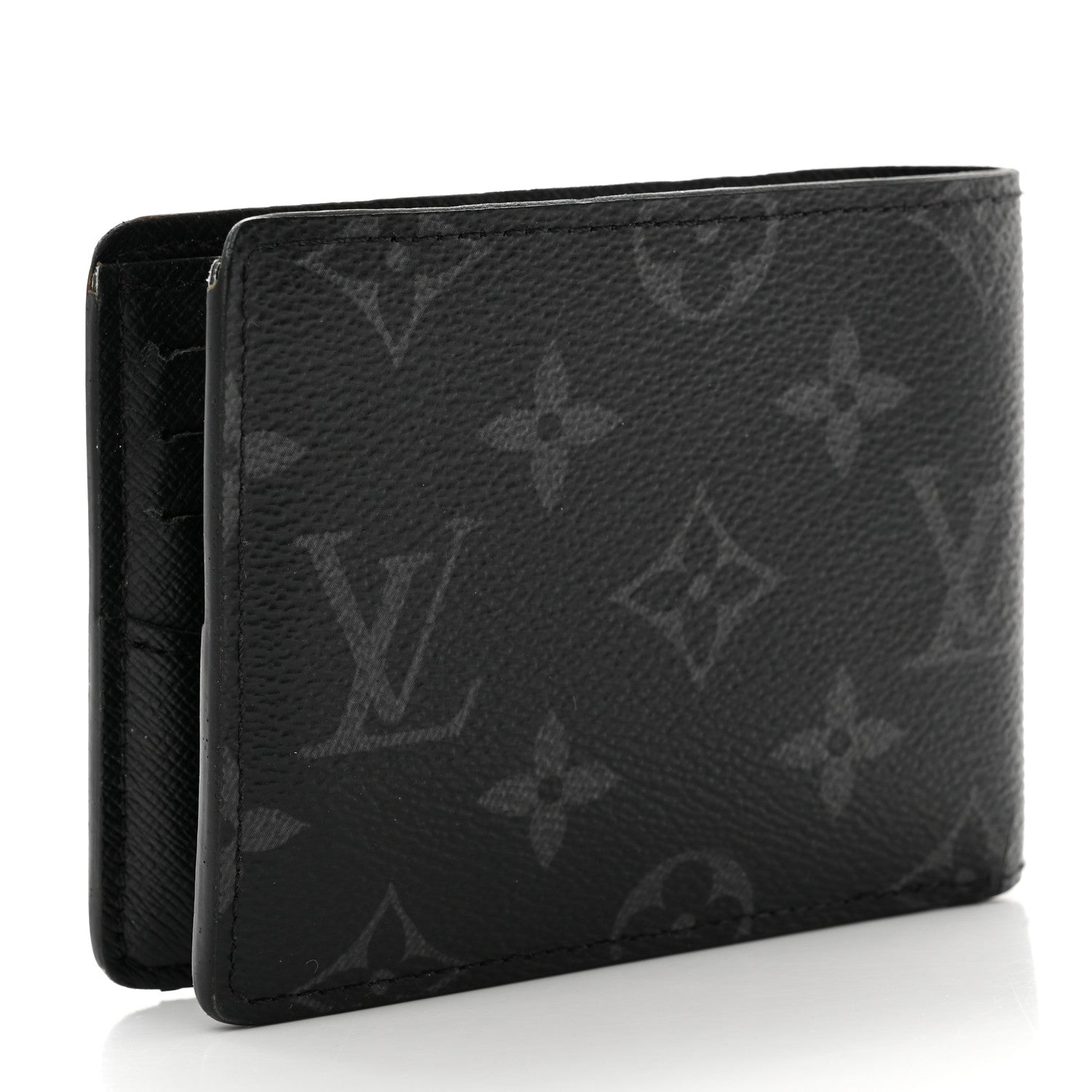 Louis Vuitton Monogram Eclipse Slender Wallet 3 of 9