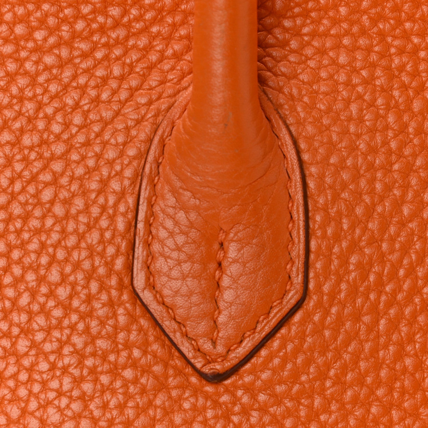 Hermes Togo Birkin 35 Orange 9 of 34