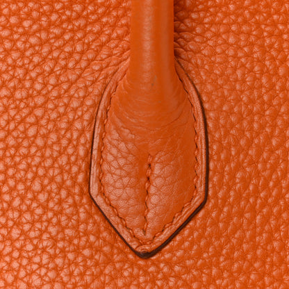 Hermes Togo Birkin 35 Orange 9 of 34