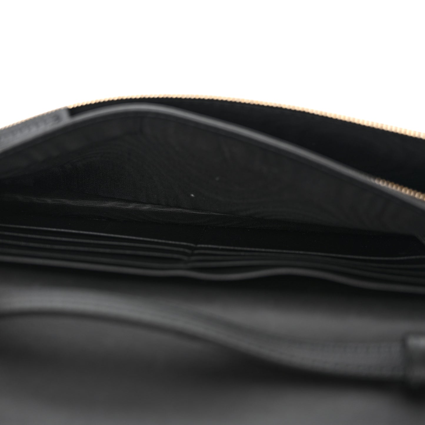 Microguccissima Crossbody Wallet Black