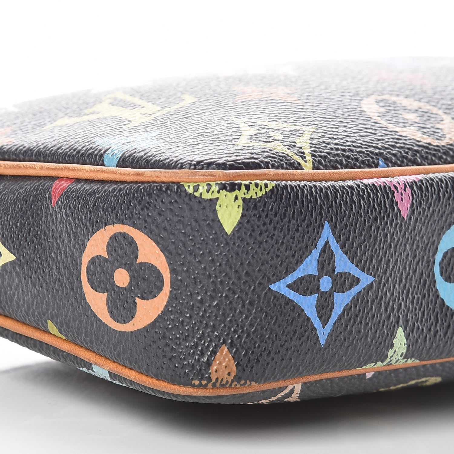 Louis Vuitton Monogram Multicolor Pochette Accessories Black 5 of 13