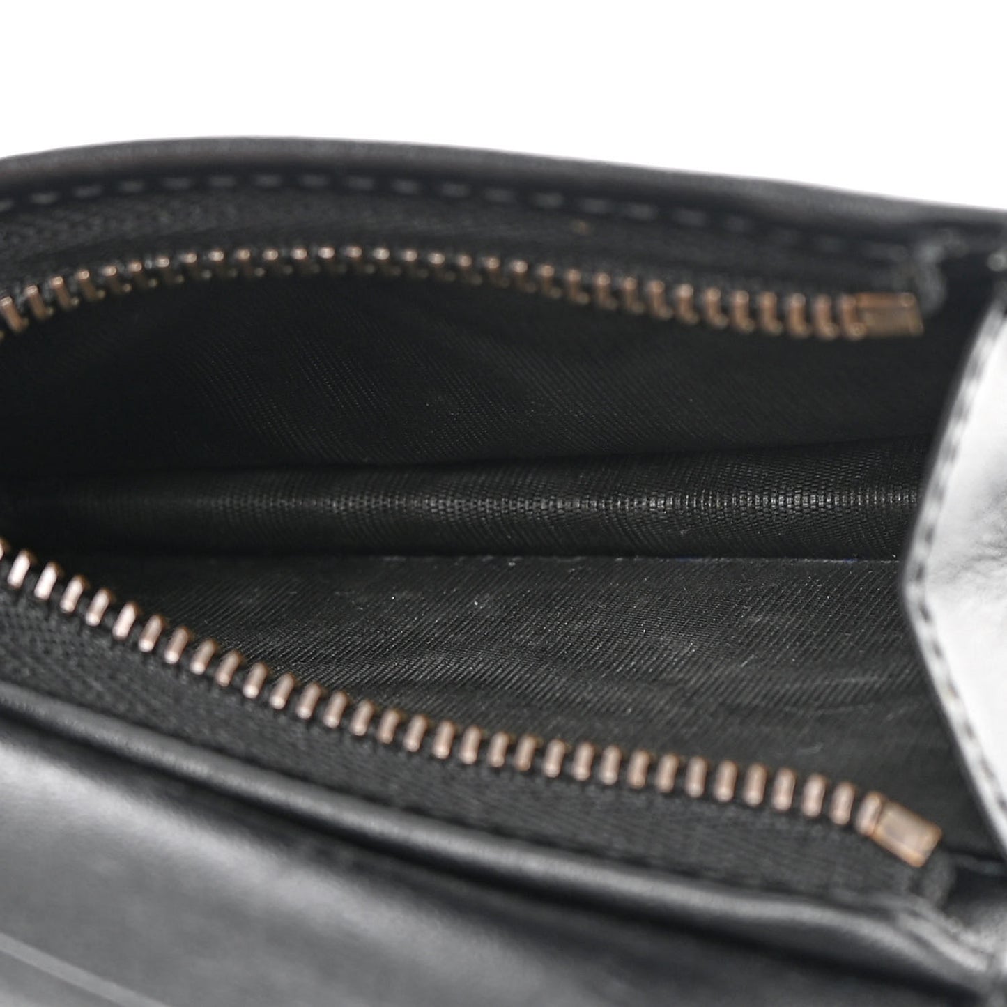 Calfskin Matelasse GG Marmont Card Case Wallet Black