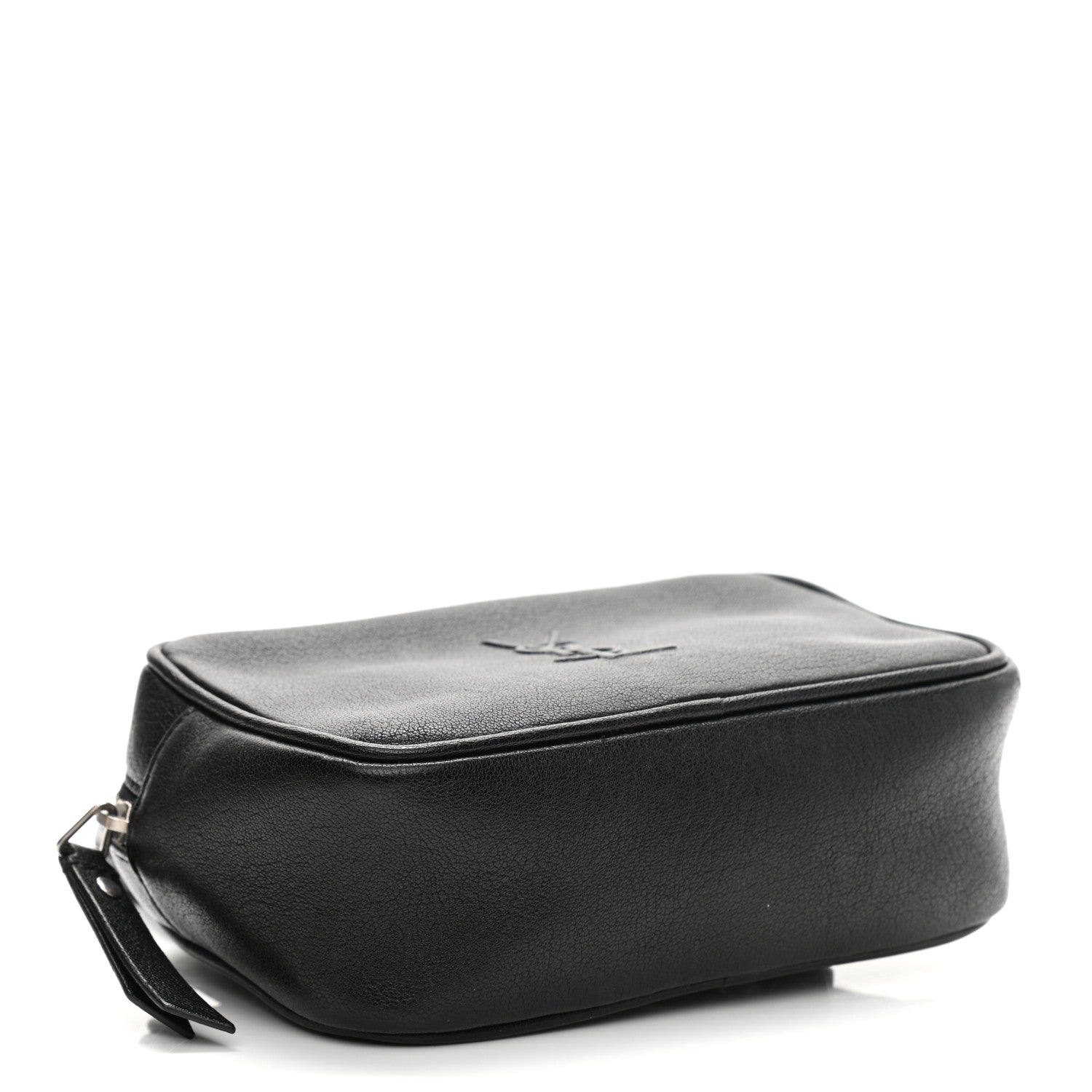 Saint Laurent Lambskin Monogram Lou Belt Bag Black 4 of 10