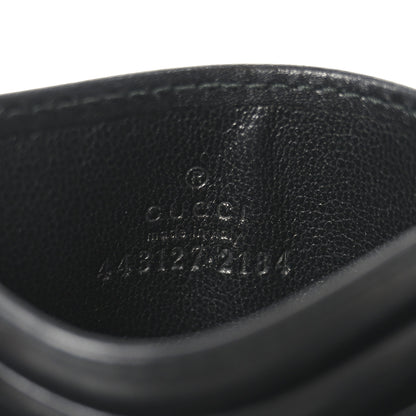 Gucci Calfskin Matelasse GG Marmont Card Holder Black 6 of 6