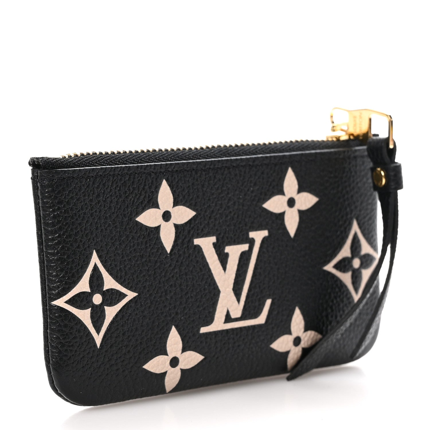 Louis Vuitton Empreinte Monogram Giant Key Pouch Black Beige 3 of 8