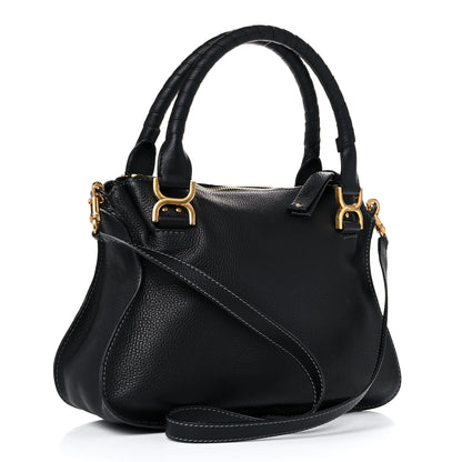 Chloe Calfskin Medium Marcie Satchel Black 4 of 16