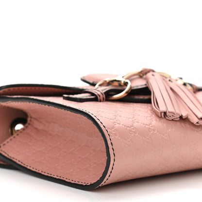 Gucci Microguccissima Mini Emily Shoulder Bag Soft Pink 9 of 11