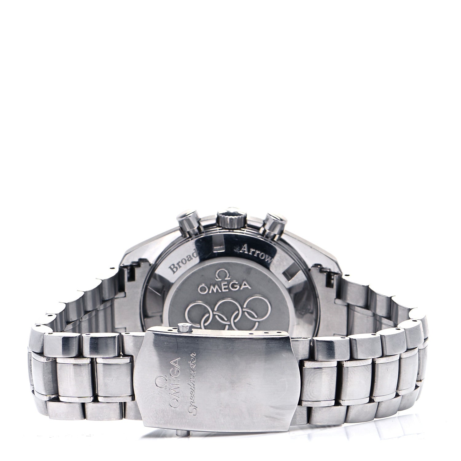 Omega Stainless Steel 42mm Speedmaster Date Olympic Series Automatic Watch White 321.10.42.50.04.001 3 of 5
