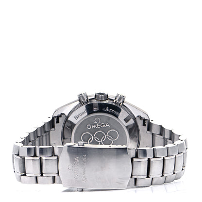 Omega Stainless Steel 42mm Speedmaster Date Olympic Series Automatic Watch White 321.10.42.50.04.001 3 of 5