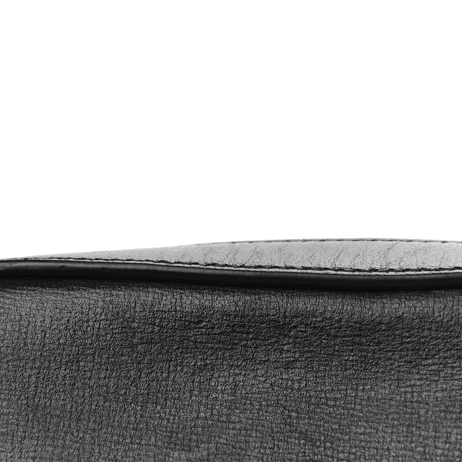 Gucci Textured Calfskin Small Horsebit 1955 Shoulder Bag Black 12 of 13