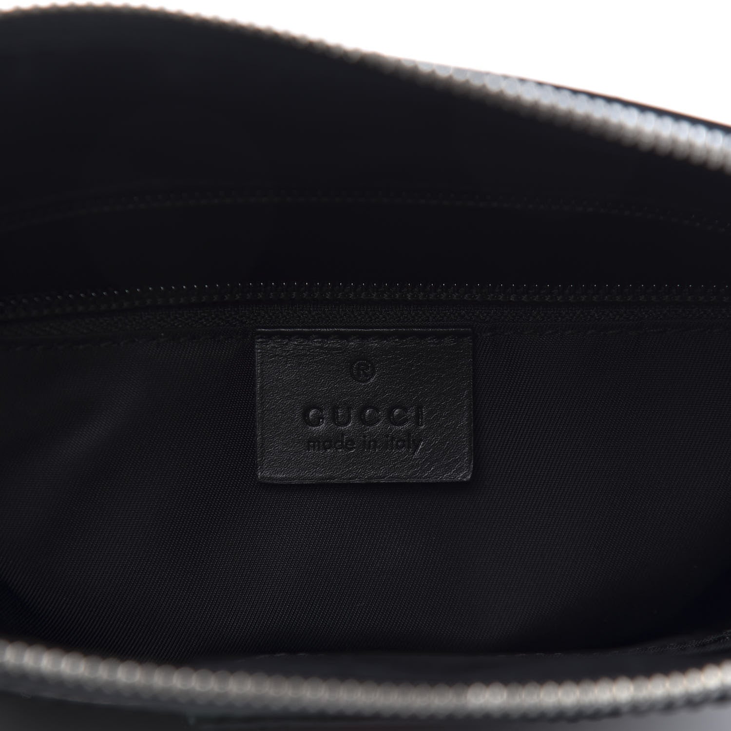 Gucci GG Supreme Monogram Web Messenger Bag Black 8 of 11