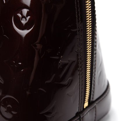 Louis Vuitton Vernis Alma PM Amarante 9 of 12