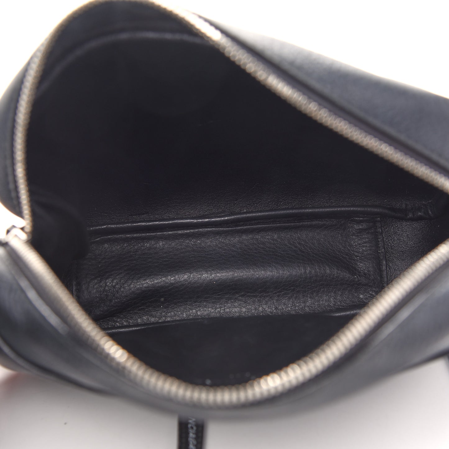 Calfskin Logo Strap S Everyday Camera Bag Black