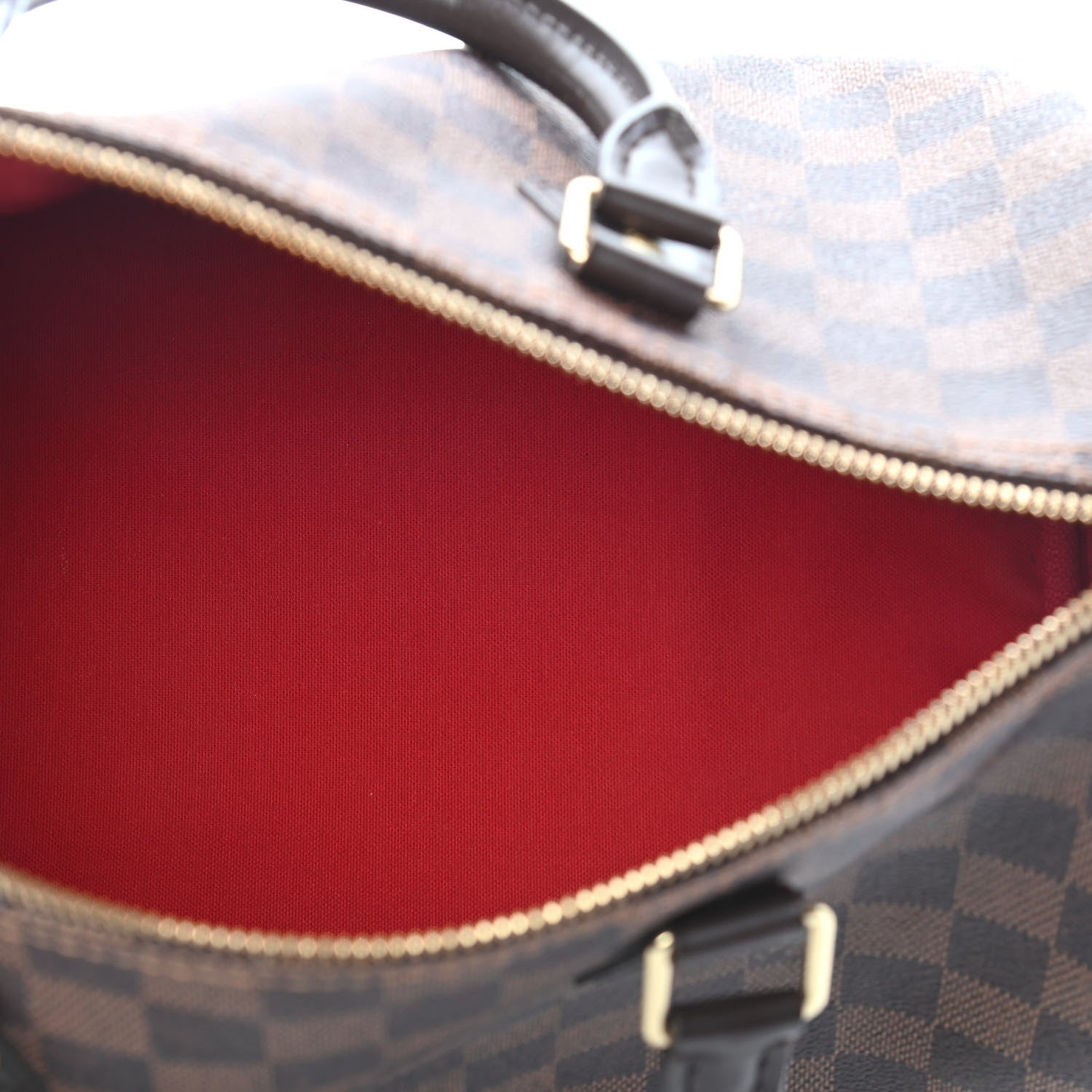 Louis Vuitton Damier Ebene Speedy 30 5 of 9