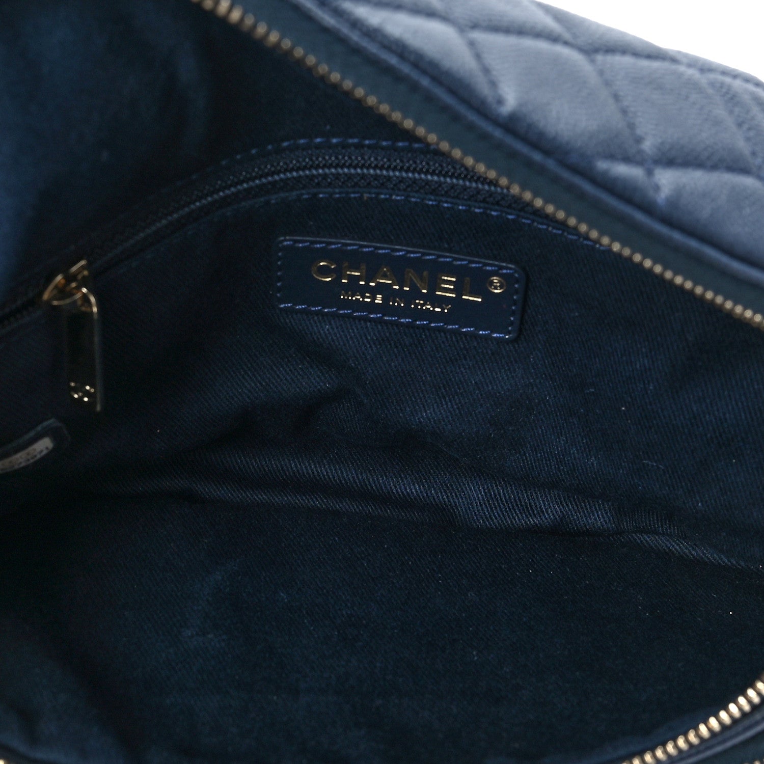 Chanel Caviar Quilted Business Affinity Waist Belt Bag Navy 5 of 8