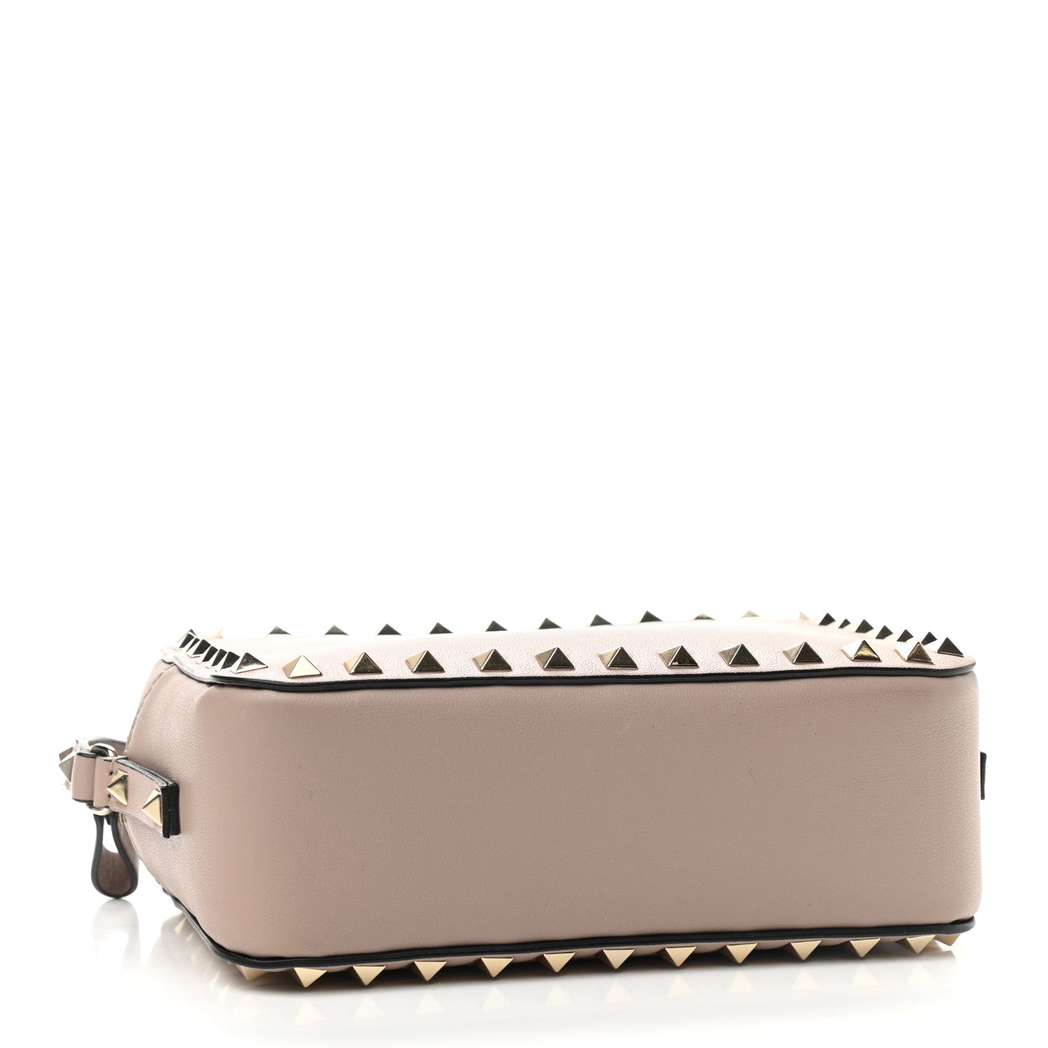 Valentino Garavani Calfskin Rockstud Camera Crossbody Bag Poudre 4 of 9