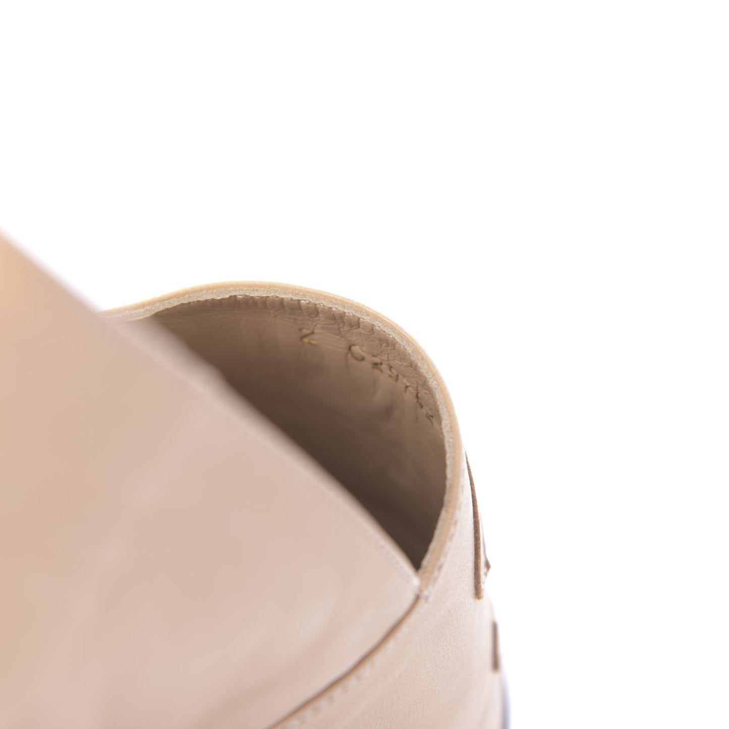 Lambskin CC Espadrilles 38 Beige Black